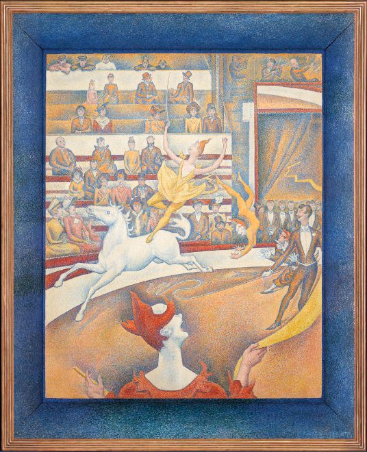 Le cirque, Georges Seurat (1859 - 1891) With an exceptional loan from Musée d’Orsay, Parijs 