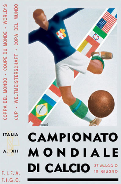WK Voetbal van 1934 in Italië
