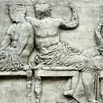 Detail van de Elgin Marbles (British Museum)