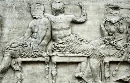 Detail van de Elgin Marbles (British Museum)