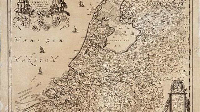 Overzichtskaart van de Republiek der Zeven Verenigde Provinciën - Johannes Janssonius