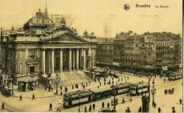 Beurs van Brussel rond 1926