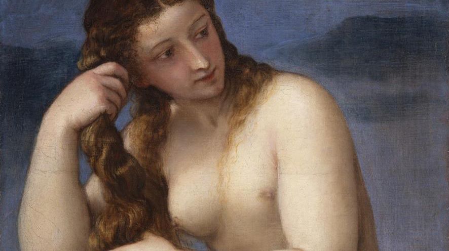 Venus verrijst uit de zee - Titaan, ca.1520 (Edinburgh, National Galleries of Scotland)