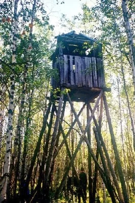 Wachttoren van een Goelag-kamp