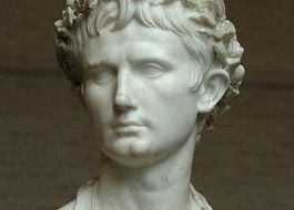 Buste van keizer Augustus