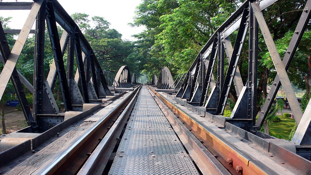 De brug over de Kwai rivier - cc