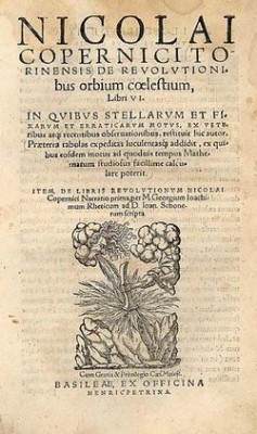 De revolutionibus Orbium coelestium - Copernicus