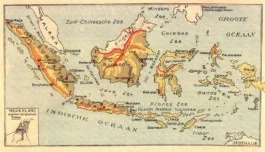 Nederlands-Indië, oude kaart