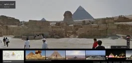 Piramide van Gizeh (Google Street View)