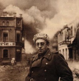 Vasili Grossman met het Rode Leger in Duitsland, 1945