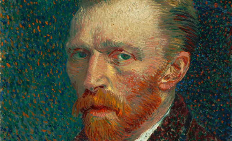 Vincent van Gogh (zelfportret, 1887)