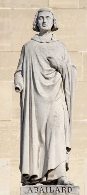 Beeld van Abélard in het Louvre - cc