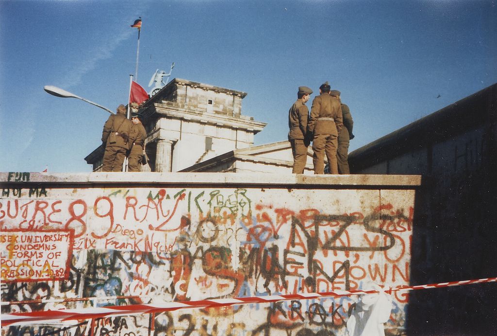Berlijnse Muur in 1989 - cc