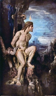 De mythe van Prometheus - Gustave Moreau