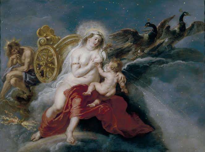 Geboorte van de Melkweg - Peter Paul Rubens