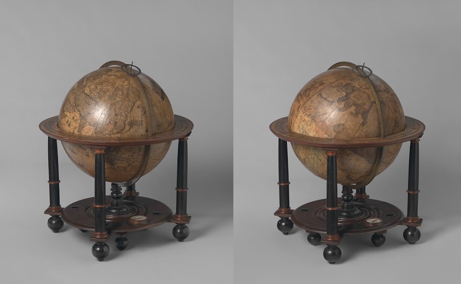 Globes van Blaeu (Rijksmuseum)