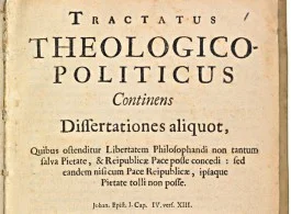 Tractatus theologico-politicus van Spinoza