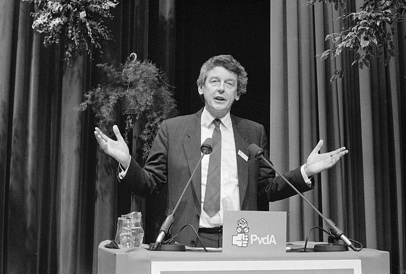 Wim Kok in 1987 (cc - Nationaal Archief)