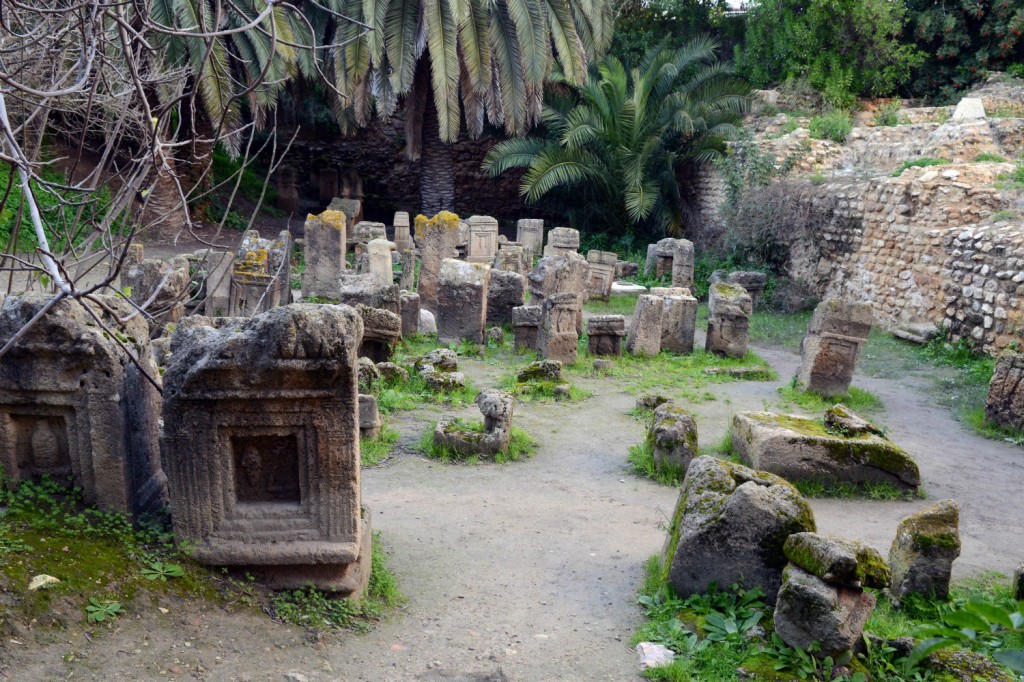 De Tophet, de beroemdste begraafplaats van Carthago Foto: Rijksmuseum van Oudheden