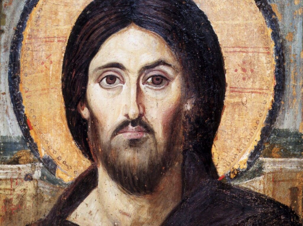 Zesde-eeuws icoon van Jezus
