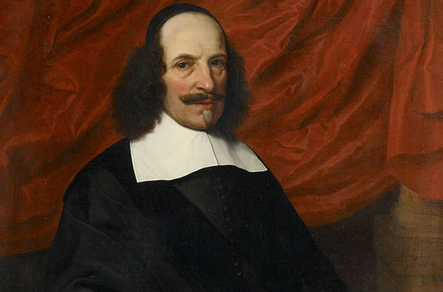 Johan Blaeu, portret uit 1663 door Jan van Rossum (collectie Amsterdam Museum)