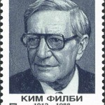 Kim Philpy op een Russiche postzegel