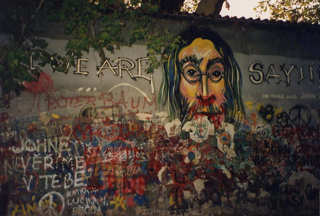 Lennon Wall in 1993