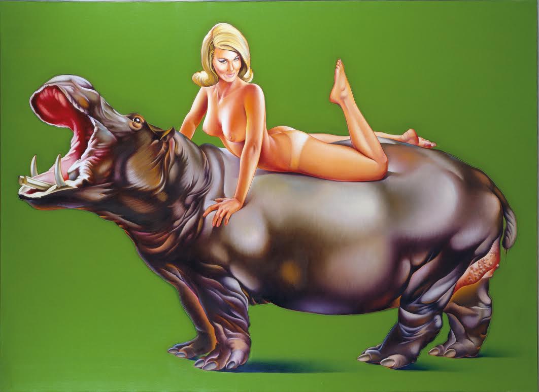 Mel Ramos - Hippopotamus
