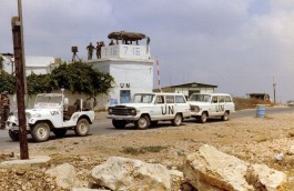 Nederlande UNIFIL-basis in 1981