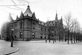 Oude foto van het Stedelijk Museum - cc