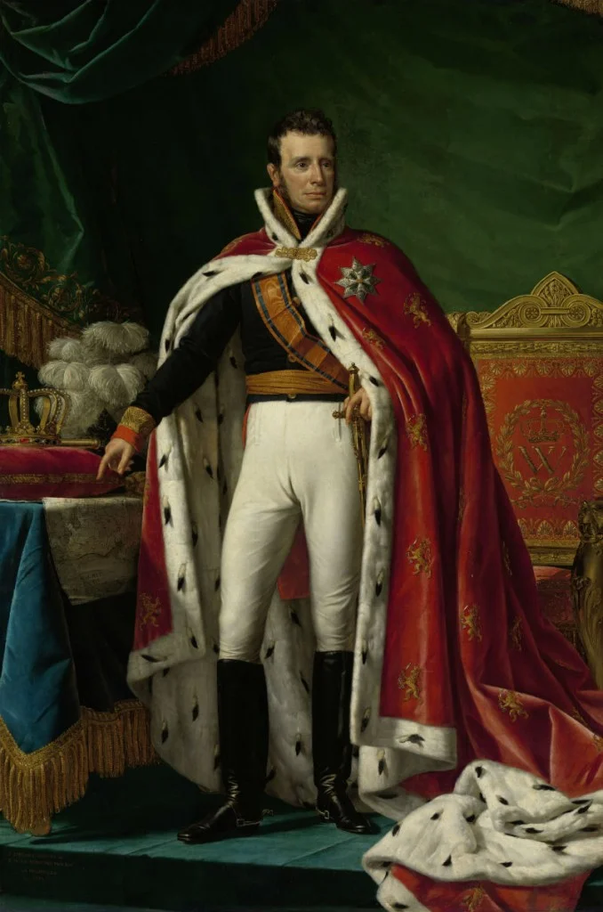 Portret van Willem I koning der Nederlanden Joseph Paelinck 1819 (Rijksmuseum)
