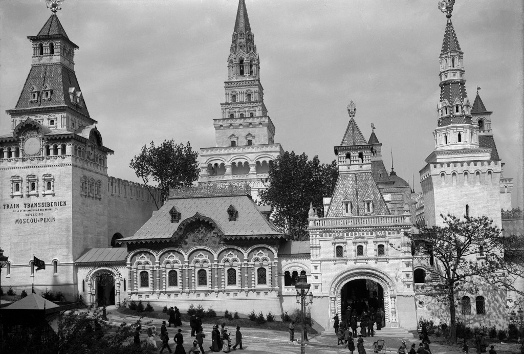 Het Russische Azië-paviljoen, Parijs 1900 (collectie Arjan den Boer)