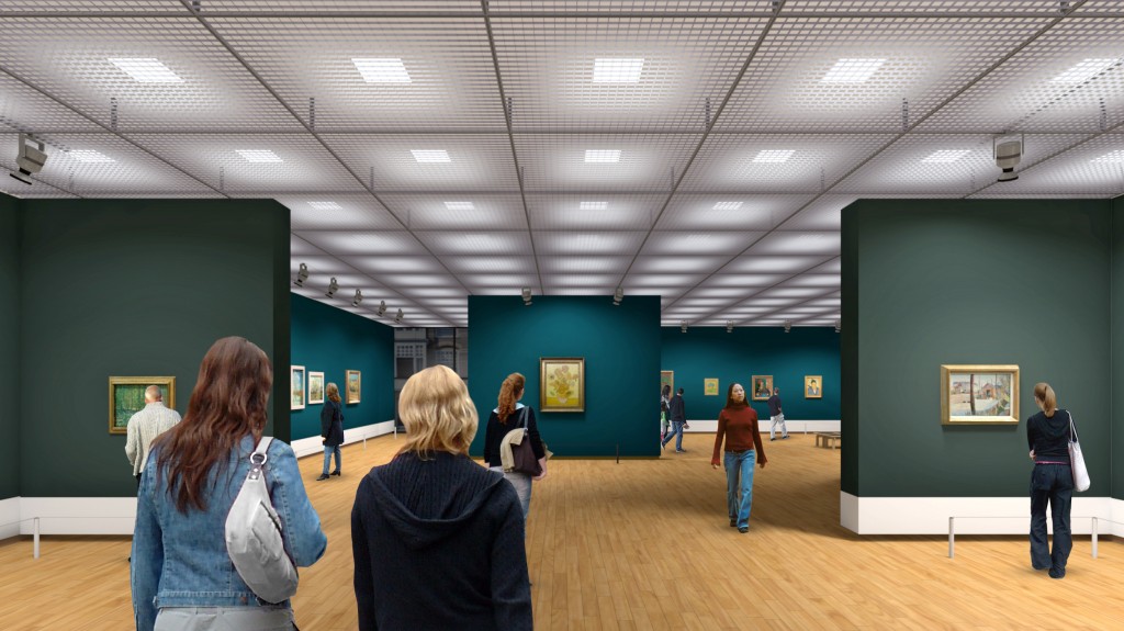 De nieuwe opzet van het museum (Floris Visualisaties / VGM)