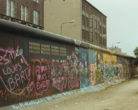 Berlijnse Muur in 1989 - cc
