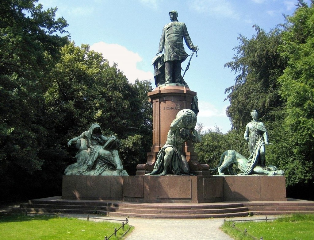 Bismarck-standbeeld in Berlijn - cc