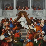 Jezus als wijsheidsleraar (Mazzolino, Gemaeldegaleri Berlijn)