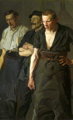 'Staking'. Een schilderij van Stanisław Lentz, 1910 (National Museum in Warsaw)
