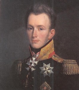 Willem II met zijn onderscheidingen
