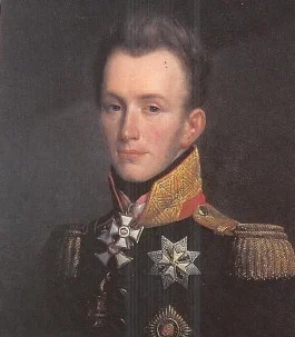 Willem II met zijn onderscheidingen