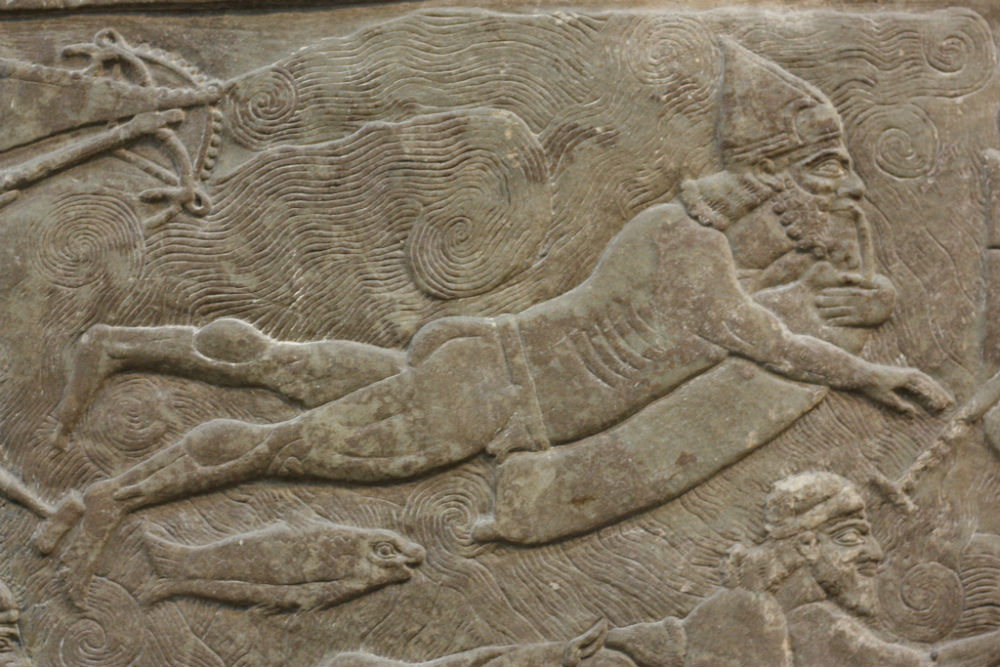 Assyrische kikvorsman (British Museum)