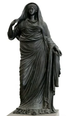 Beeld van Agrippina Minor uit Herculaneum (Valkhof)