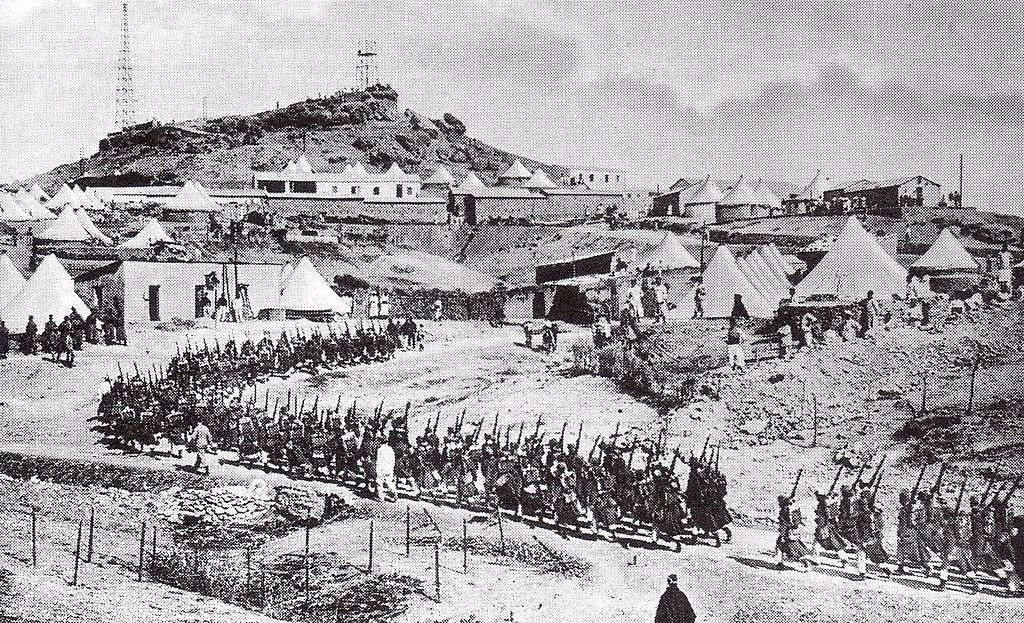 Frans troepen in Marokko, maart 1912 