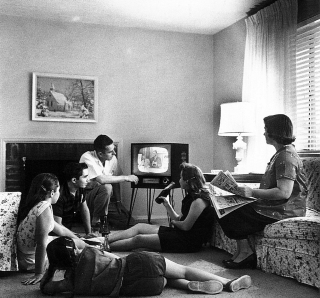 Televisie kijken in 1958 - cc