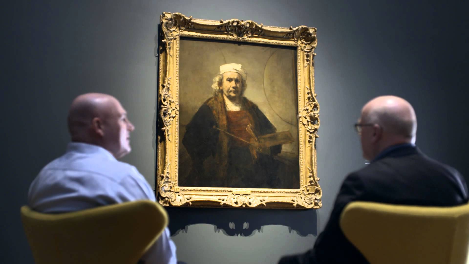 André Kuipers bezoekt 'Late Rembrandt'