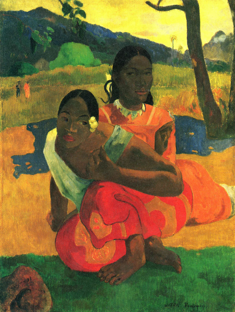 Nafea faa ipoipoi (Wanneer zal je trouwen?) - Paul Gauguis, 1892