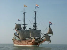 Reconstructie van de Batavia (cc - ADZee)