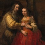 Rembrandt Harmensz. van Rijn - Portret van een paar als Oud-Testamentische figuren, genaamd 'Het Joodse bruidje'