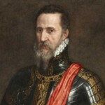 De Hertog van Alva, ofwel Don Fernando Álvarez de Toledo - Schilderij door Titiaan