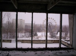 Reuzenrad in Tsjernobyl / Pripjat - cc