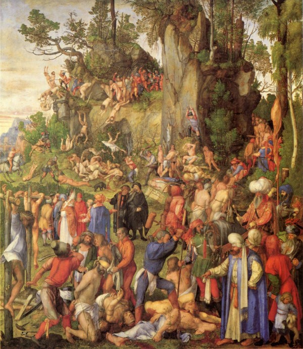 Martelaarschap van de tienduizend christenen (Dürer, 1508)